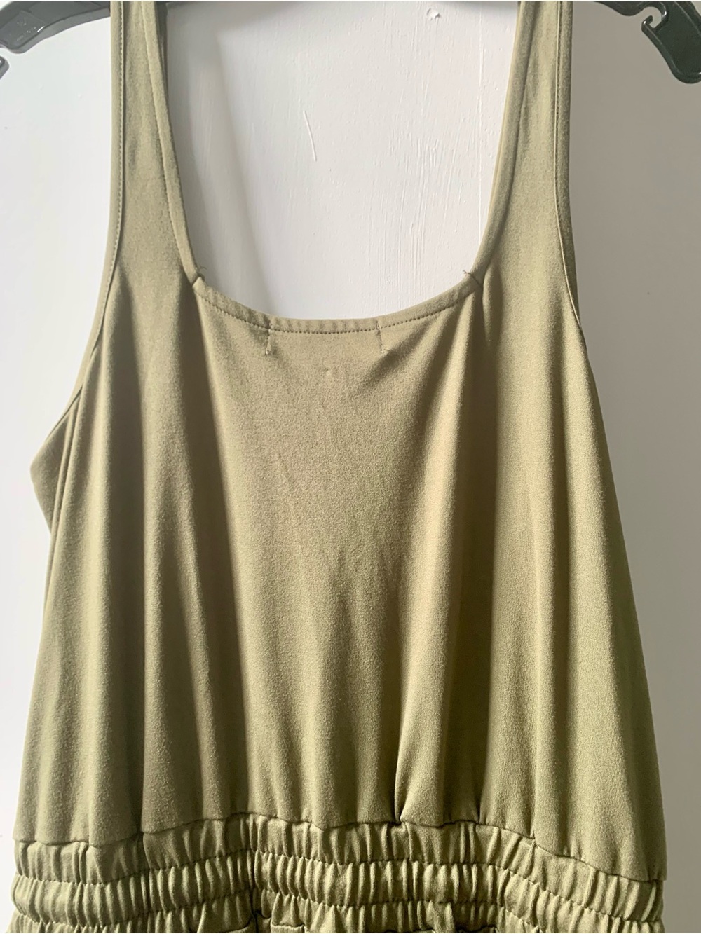 Almost Famous Olive Cargo Jumpsuit - Picture 7 of 10